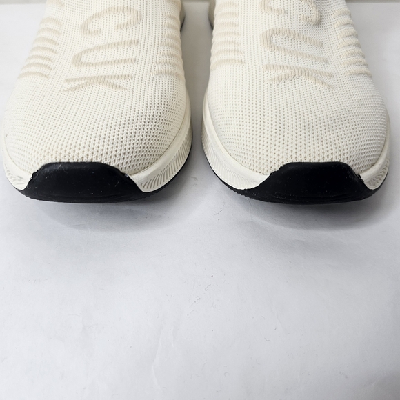 French Connection Men's Dart Slip On Sneakers White Orange FCUK Size 8 - Picture 5 of 9